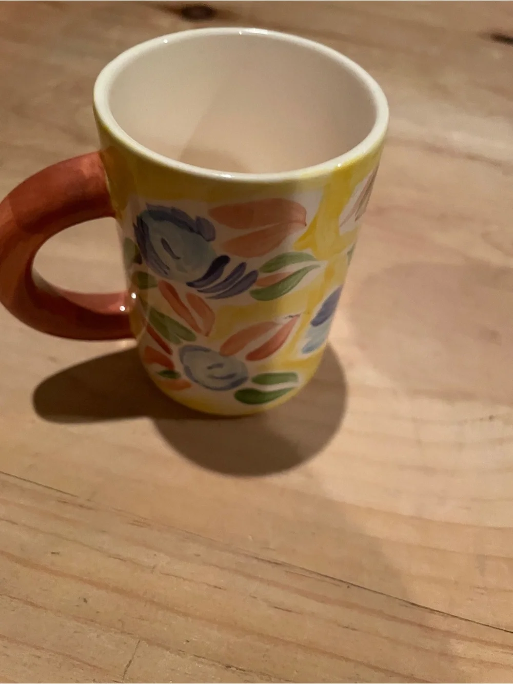Pier One Creamer mini pitcher tea set ceramic floral shabby chic miniature